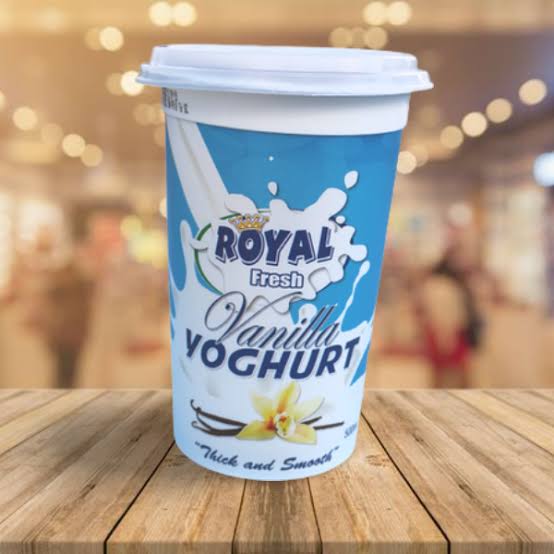 Royal Vanilla Yoghurt 500Ml Cup
