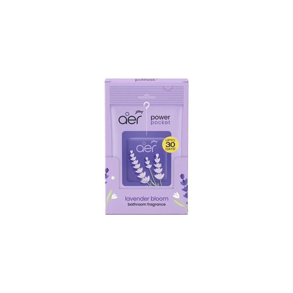 Godrej Aer Power Pocket Air Freshener Lavender Bloom