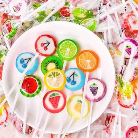 Fruit Lollipop Candy