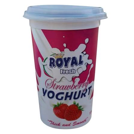 Royal Strawberry Yoghurt 500Ml Cup