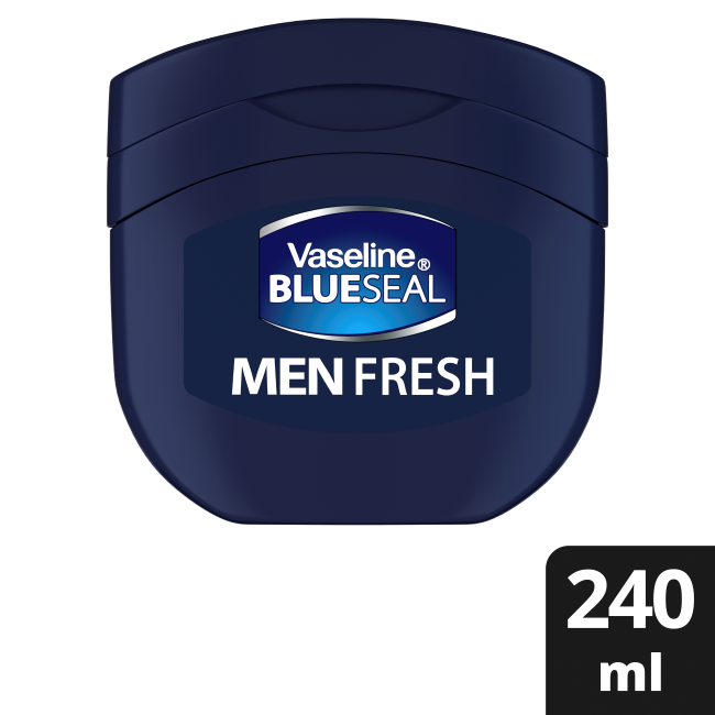 Vaseline Blue Seal Petroleum Jelly For Men Cooling 240ml