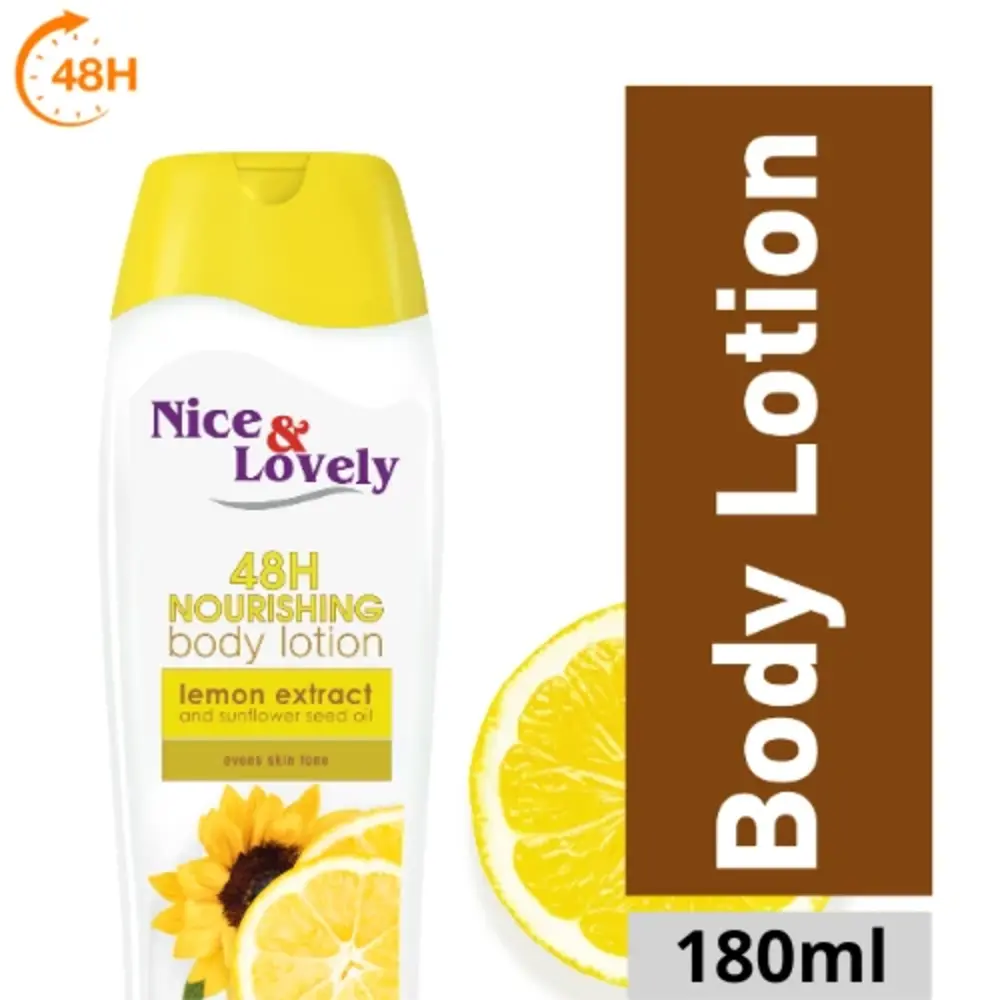 Nice & Lovely Lemon Extract Body Lotion 200Ml