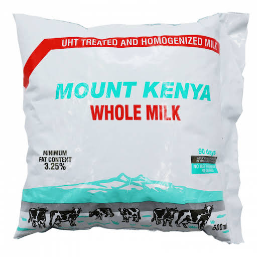 Mt.Kenya Uht Milk 500Ml Pouch