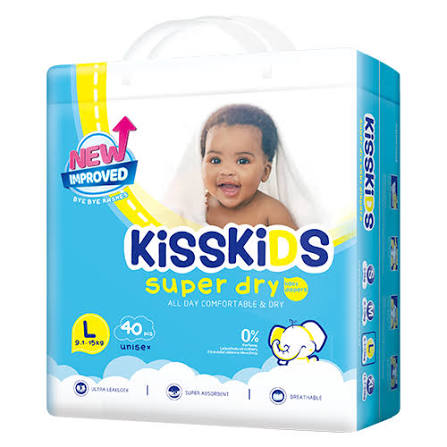 Kiss Kid Diapers Super Dry Size 4_large