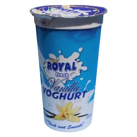 Royal Vanilla Yoghurt 250Ml Cup
